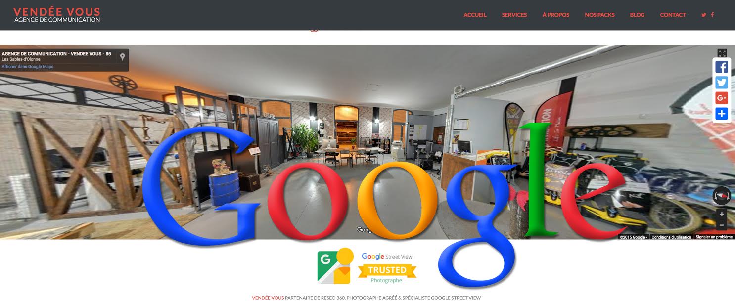 Service Google visite virtuelle