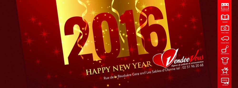 Bonne année 2016 !!
