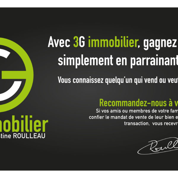 parrainage 3 g immo