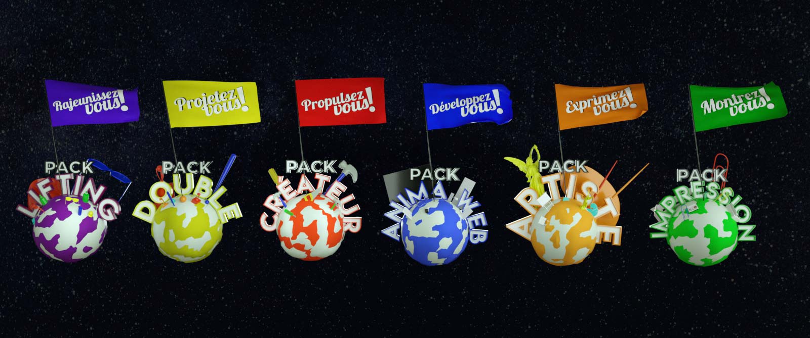 pack communication pour la rentrée 2019, agence de communication en Vendée.
